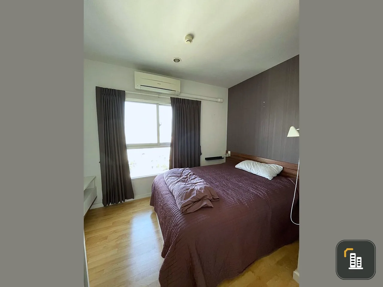 For sale: The Parkland Ngamwongwan Khae Rai, partitioned room, high floor, good view, no buildings blocking it, great price, hurry and reserve quickly