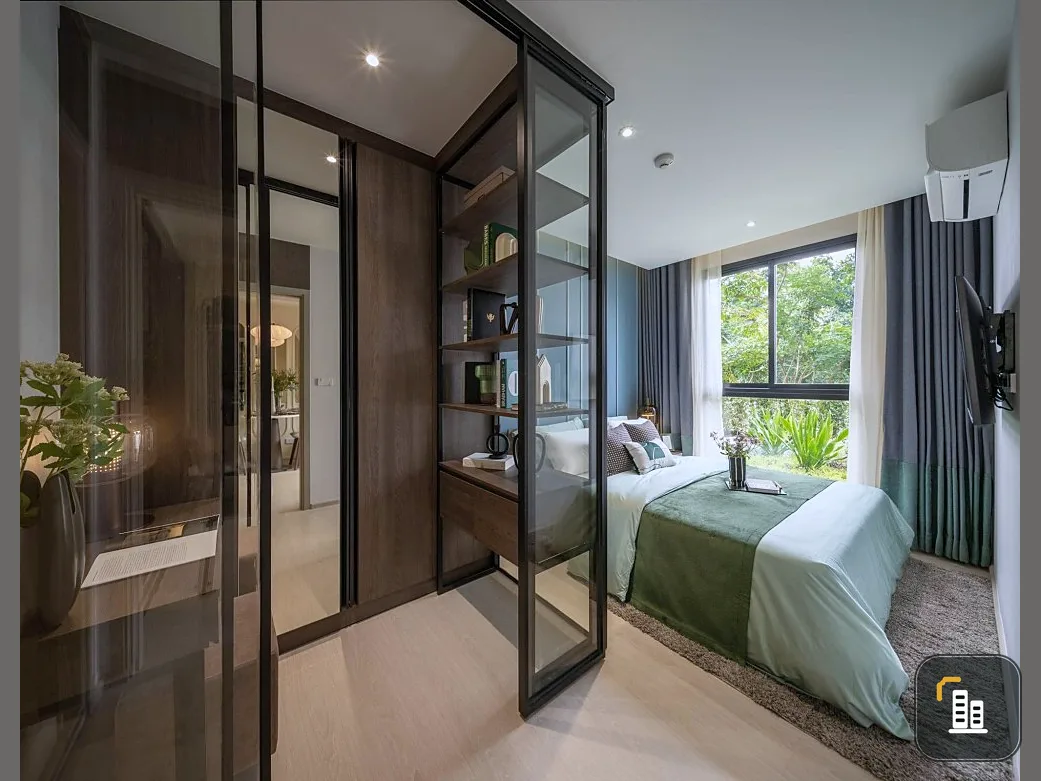 Selling down payment New Cross Khu Khot Station, 7th floor, spacious room, unblocked view, very special price, must reserve now.