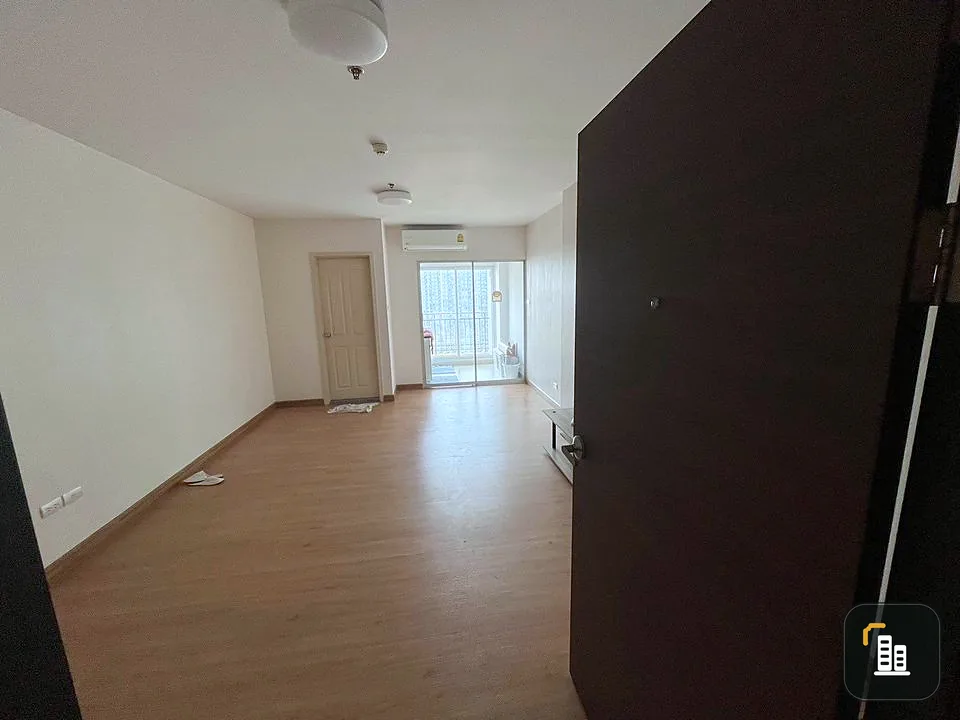Condo for sale or rent, Supalai City Resort, Chaengwattana, empty room, kitchen barrier with built -in kitchen, friendly price