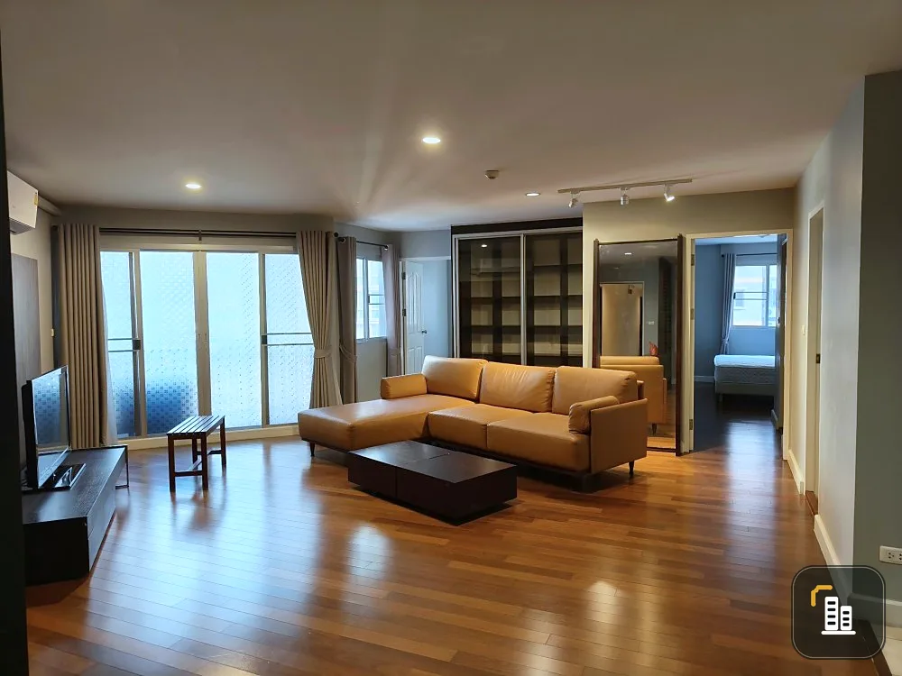 For sale, for rent, Belle Park Residence, very spacious room, 2 bedrooms, 14th floor, swimming pool view. Don't just look and reserve now.