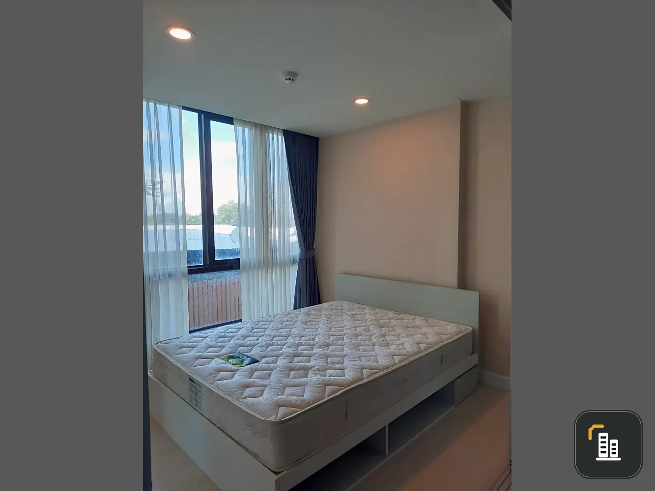 Condo for sale or rent: The Cube Nawamin-Ram Intra, corner room, private, ready to move in. If you're slow, you'll miss out.