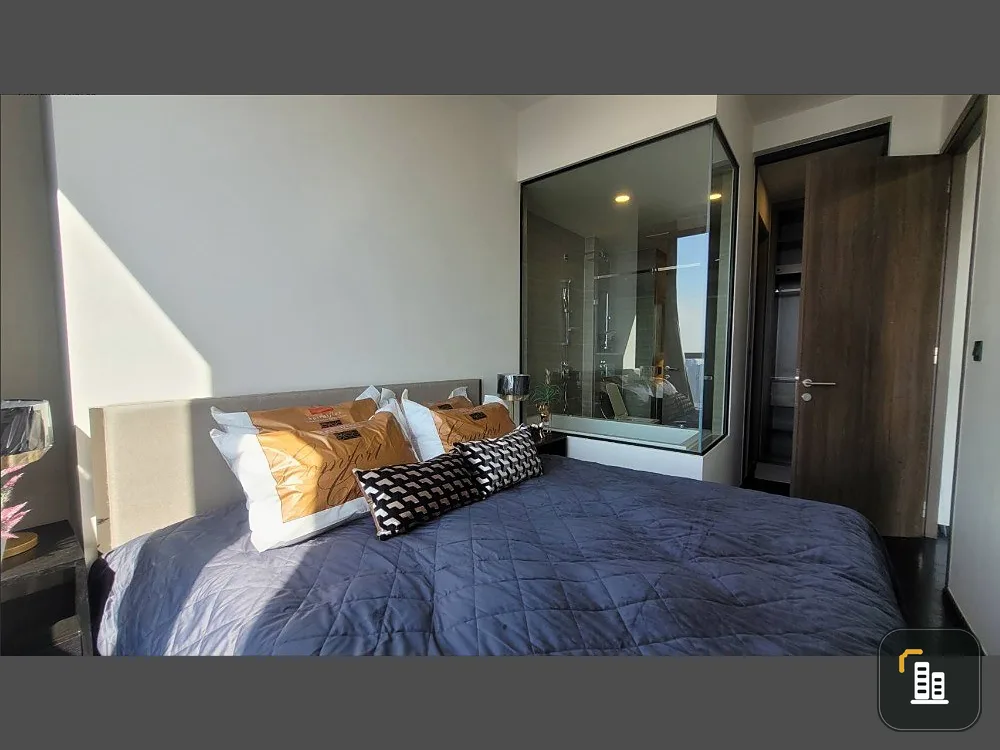 For rent!! Condo Park Origin Thonglor, 42nd floor, beautiful room, high floor, fully decorated. Ready to move in, don't miss it!!