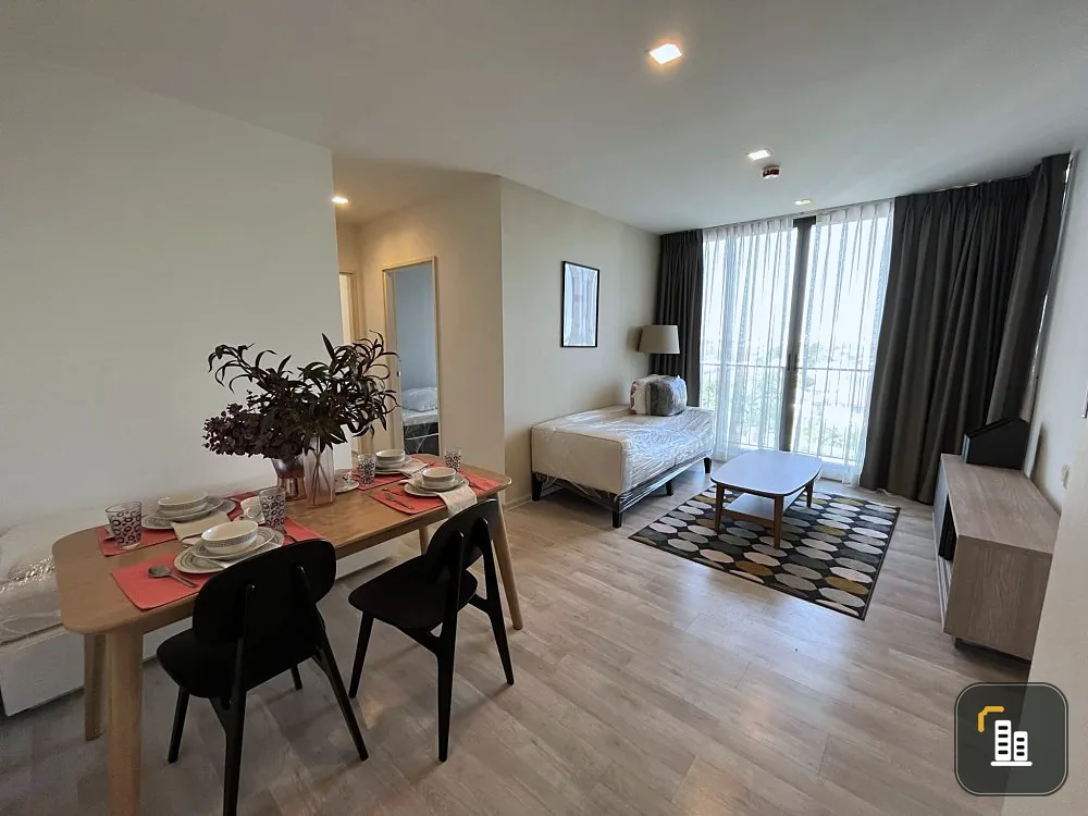 For sale: Chambers Cher Ratchada-Ramintra, 8th floor, spacious room, comfortable, furnished, ready to move in quickly.