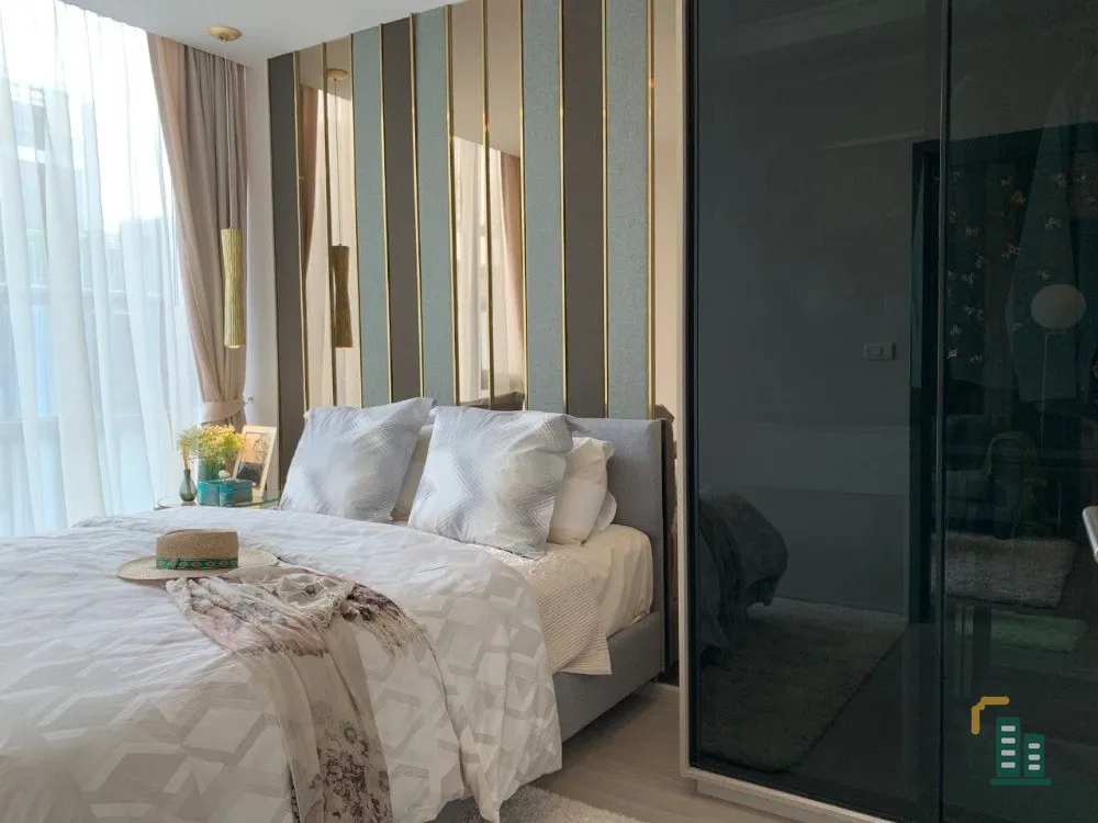For rent!! Condo Quintara Treehouse Sukhumvit 42, 8th floor, beautiful view, atmosphere close to nature, don't miss it!!