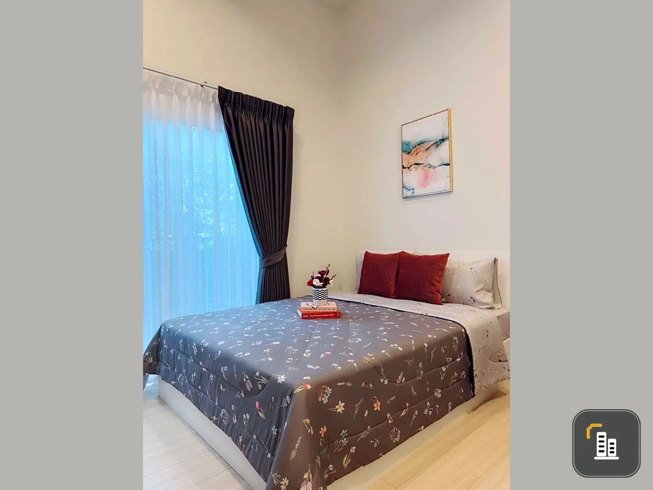 Condo for rent, Metro Sky Wutthakat, nice room, fully furnished, electrical appliances. Hurry and reserve it quickly. Don't miss it.