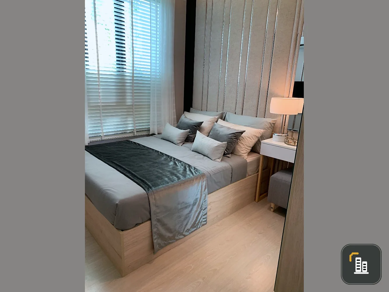 Down payment sale, New Noble Ratchada - Lat Phrao, 25th floor, corner room, good project, nice location, book now, don't miss it.