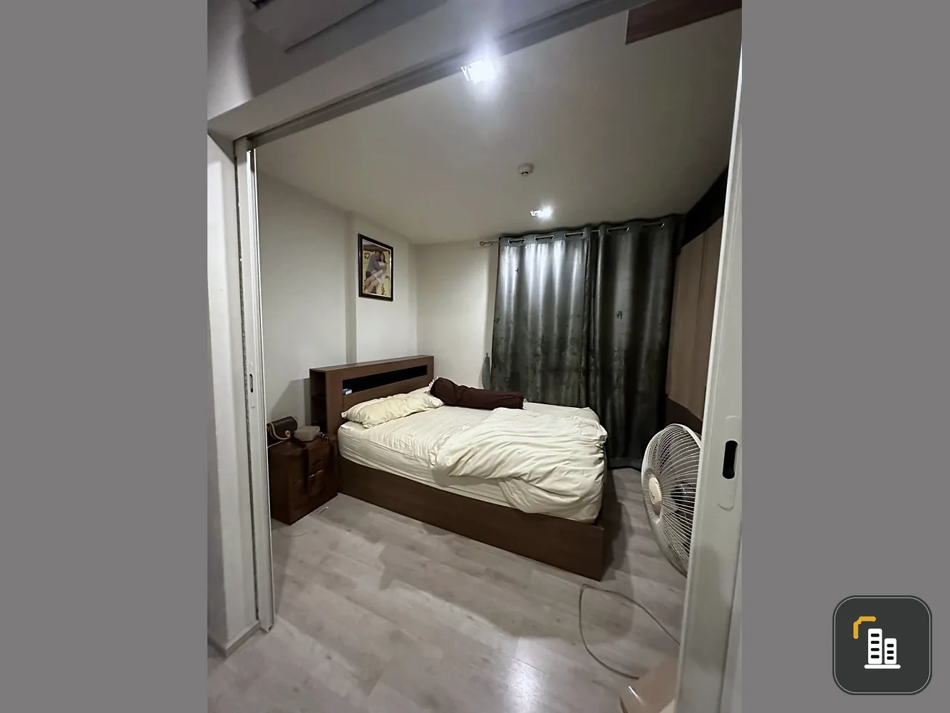 Condo for sale, Chambers Chaan, Lat Phrao-Wang Hin. The room is divided into proportions, livable, fully furnished. You can reserve now.