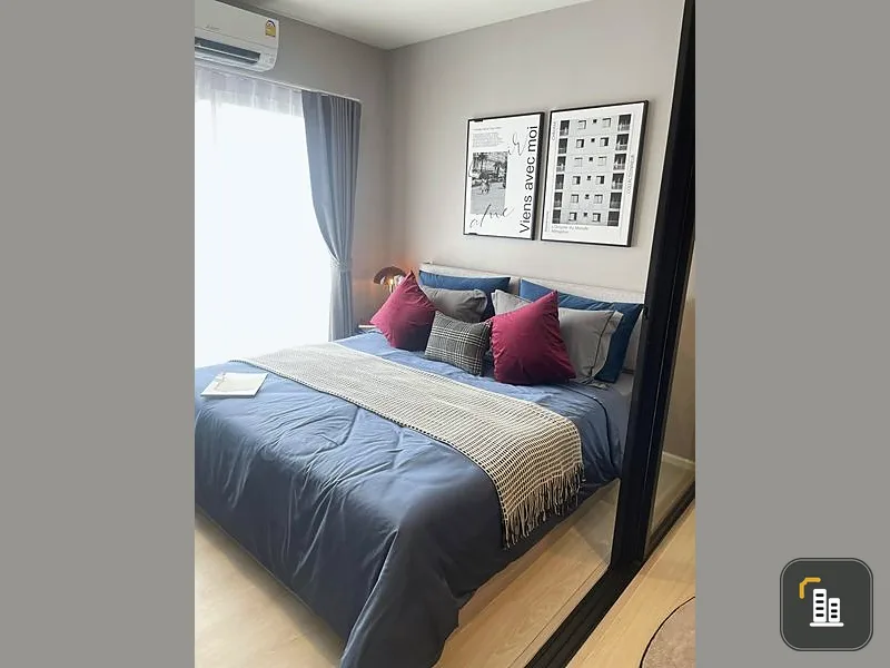 Selling down payment A Space Mega 2, garden view, 1 bedroom, 15th floor, very good price. Don't just look, hurry and reserve now.