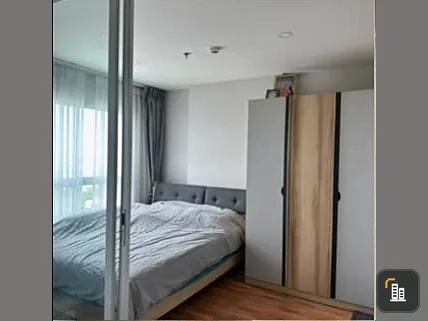 For sale Lumpini Ville Suksawat-Rama 2. Fully furnished + electrical appliances, high view, walls covered with wallpaper. Book now.