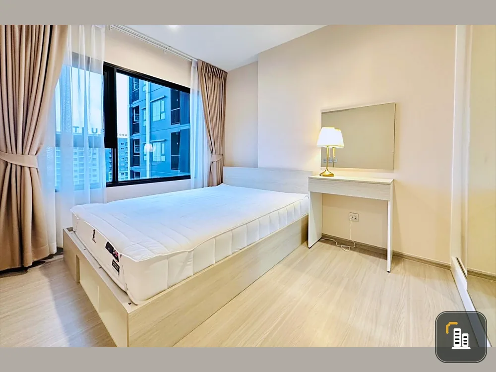 For rent, Aspire Erawan Prime, high floor, open view, decorated in soft tones, very livable. I'm telling you, just make a reservation.