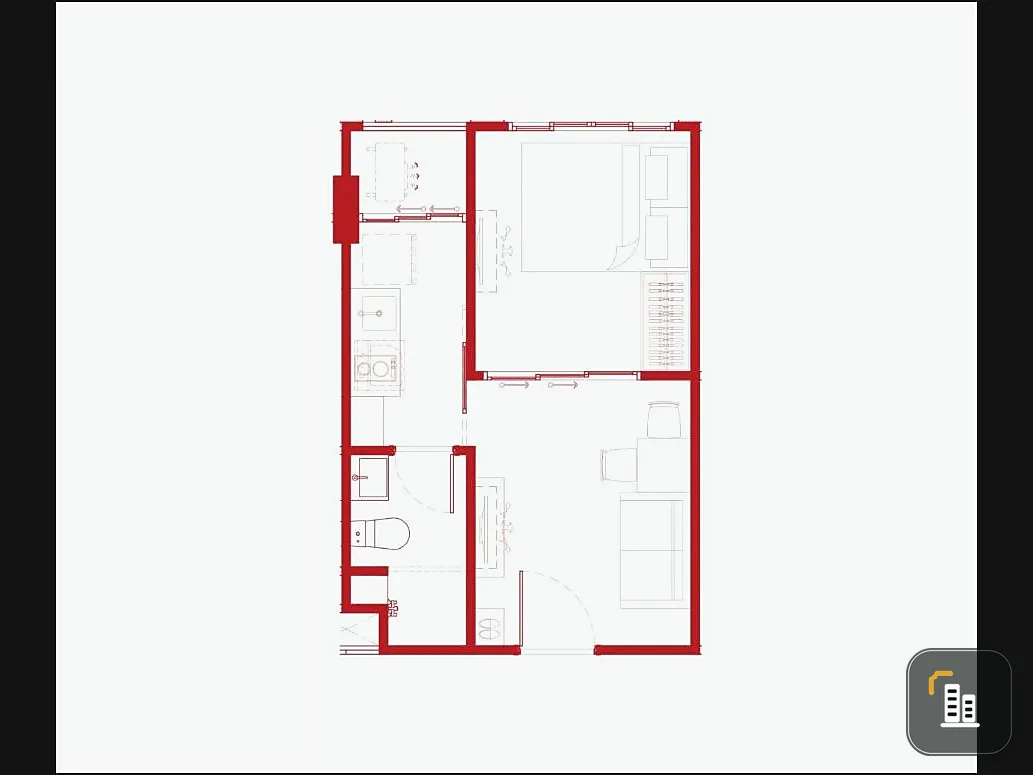 Down payment sale, Atmoz Canal Rangsit, 1 bedroom, 1 bathroom, 5th floor, hurry and reserve now.
