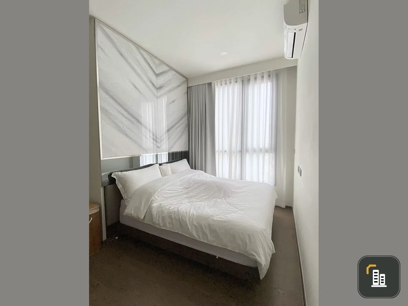 Condo for sale, Park Origin Thonglor, decorated with luxurious built-ins, fresh, nice to live in. Buy first, own first.