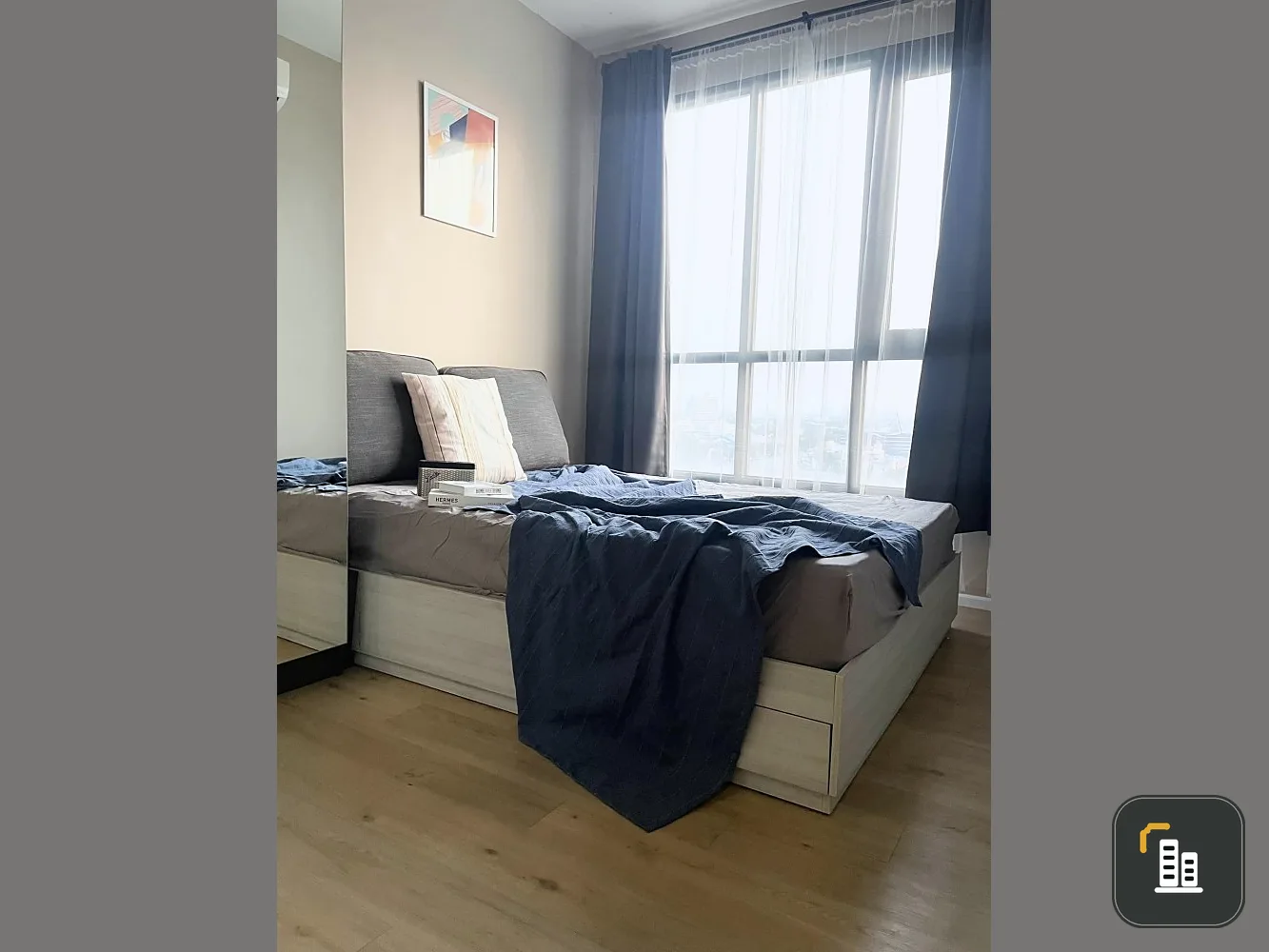 Condo for rent, Notting Hill, Laem Chabang-Sriracha, reasonable price, livable, fully furnished, don't wait.