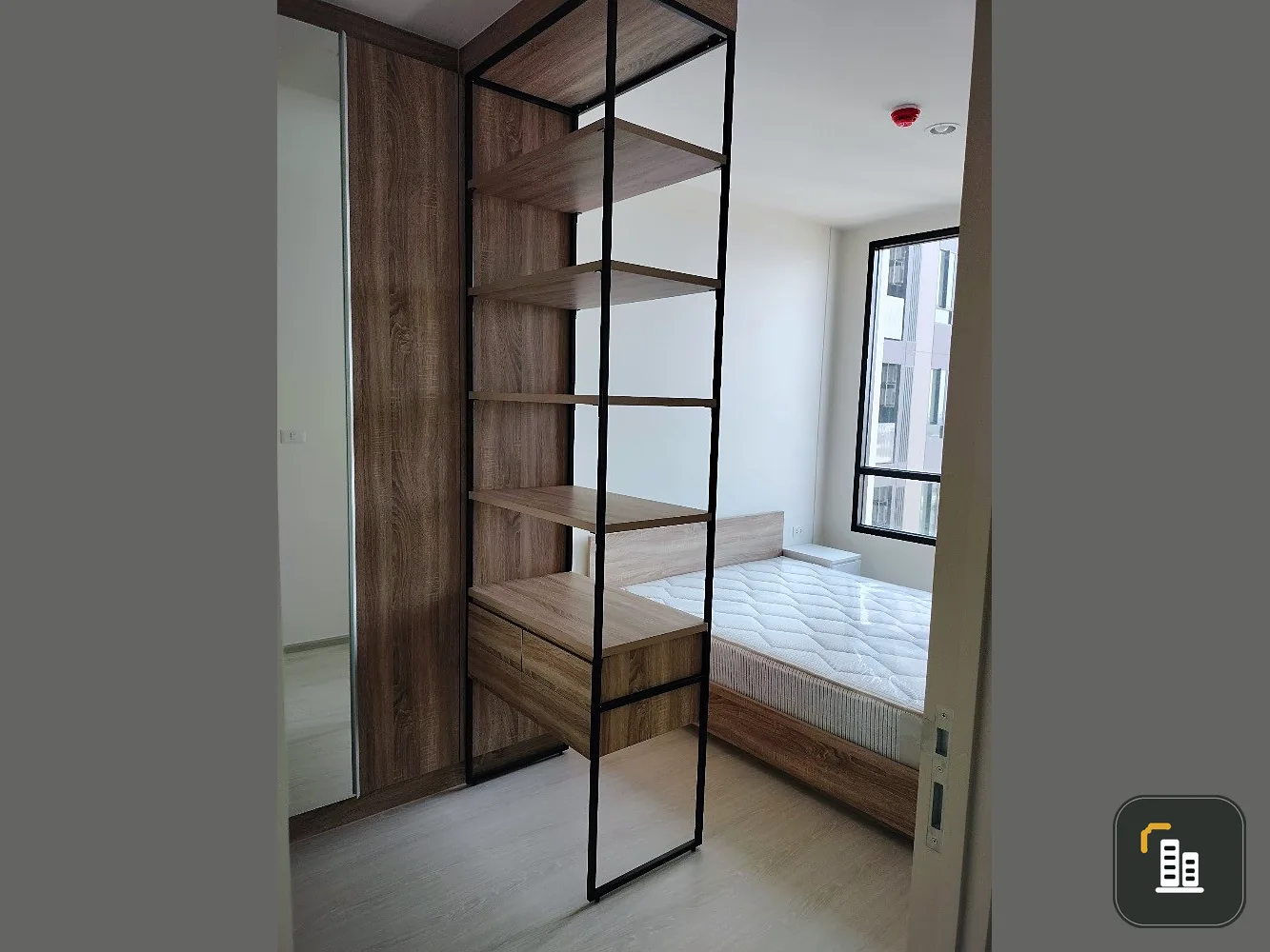 For rent: New Noble Fai Chai - Wang Lang, 16th floor, new room, comes with complete furniture and electrical appliances. Book now.