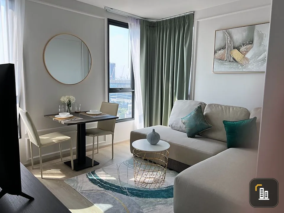 Condo for rent: Elio Del Nest, decorated in Modern Decoration style, city view and Chao Phraya River. Book now.