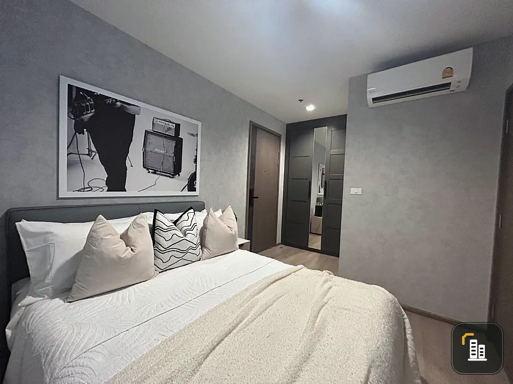For rent!! Condo The Line Phahonyothin Park, Duplex room, 2 bedrooms, fully furnished, ready to move in, book now!!
