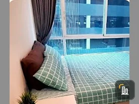 For urgent rent, The Sky Sukhumvit, studio room 22 sq m., 4th floor, Building B, nicely decorated, fully furnished, book now.