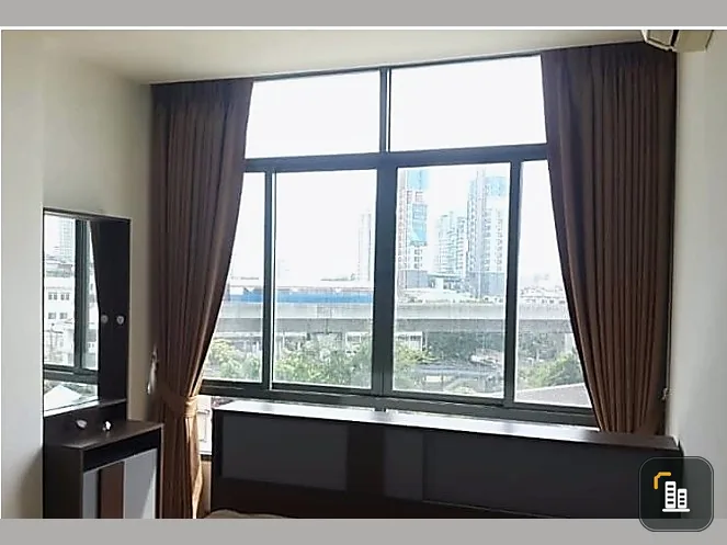 For rent, Ideo Blu Cove, 1 bedroom, 1 bathroom, complete with equipment, reasonable price, book now.