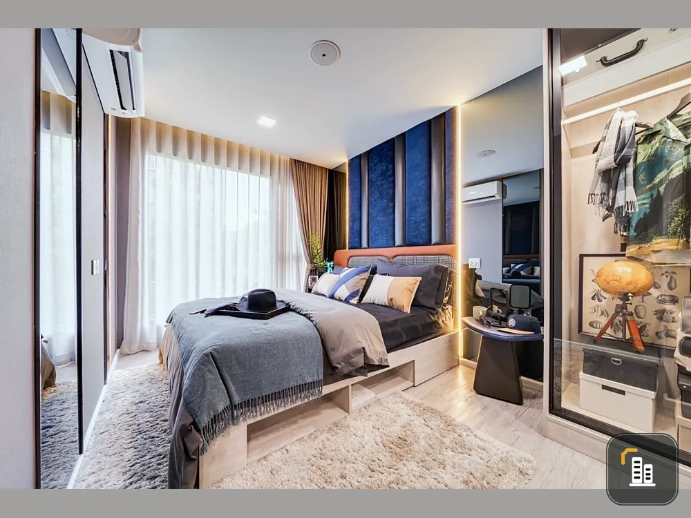 Selling down payment, Cave Seed Kaset, corner room, has privacy, 4th floor, very good location, let me tell you, don't miss it.