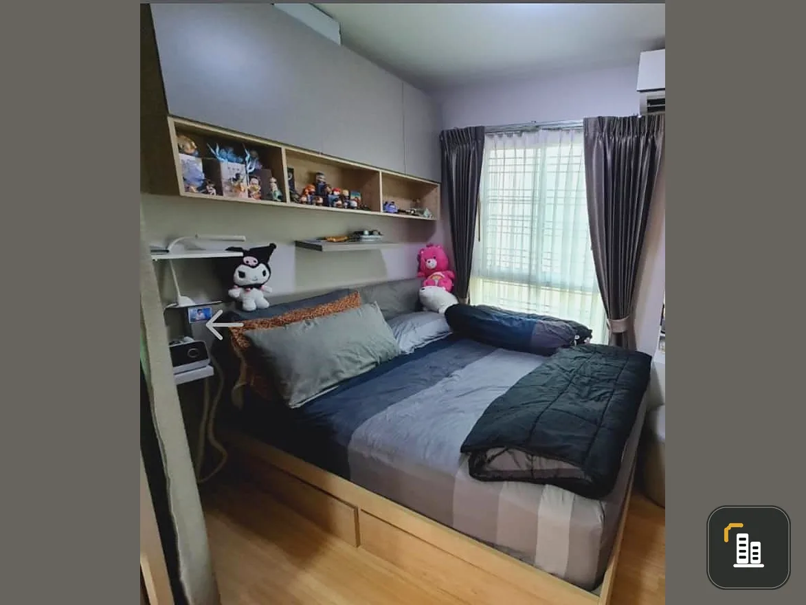 For sale: Plum Condo Chaengwattana Station, 1 bedroom, 1 bathroom, very good location, ready to drag your bags and move in.
