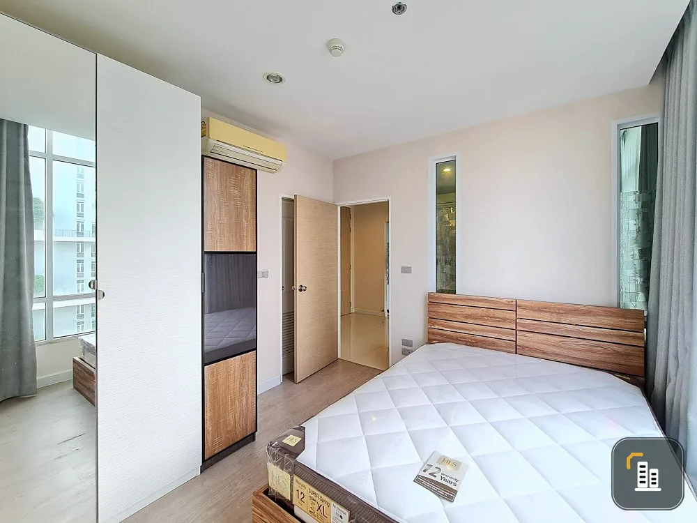 For sale: The Sky Sukhumvit, corner room, 18th floor, fully furnished. The price is affordable. Hurry and reserve now. Don't delay.