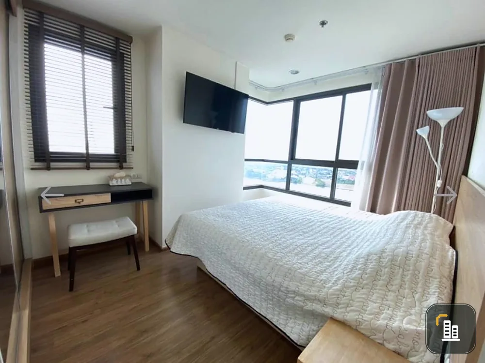 For sale: U Delight Residence Riverfront Rama 3, high floor, beautiful view, spacious room, well decorated, lots of extras, book now.