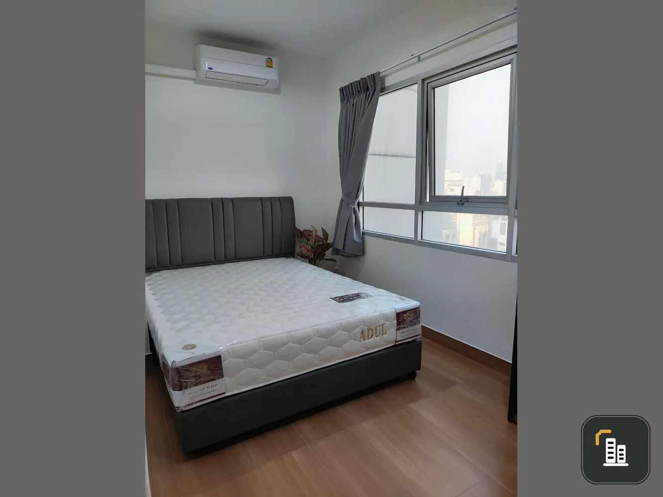 Condo for rent, The Platinum, high floor, good view, corner room, newly renovated, very beautiful, don't miss it.