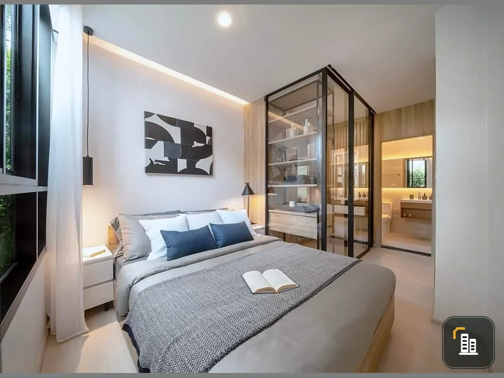 Condo down payment for sale, New Noble Fai Chai - Wang Lang, 15th floor, beautiful view, cool breeze, very good price, hurry up and reserve it.