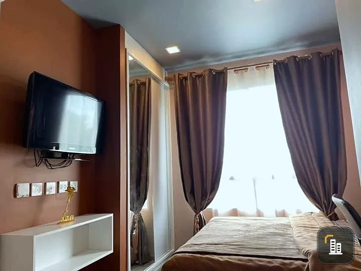 For sale: The Tree Ladprao 15, 5th floor, well decorated room, very livable, fully furnished, electrical appliances. If you don't reserve, you'll miss