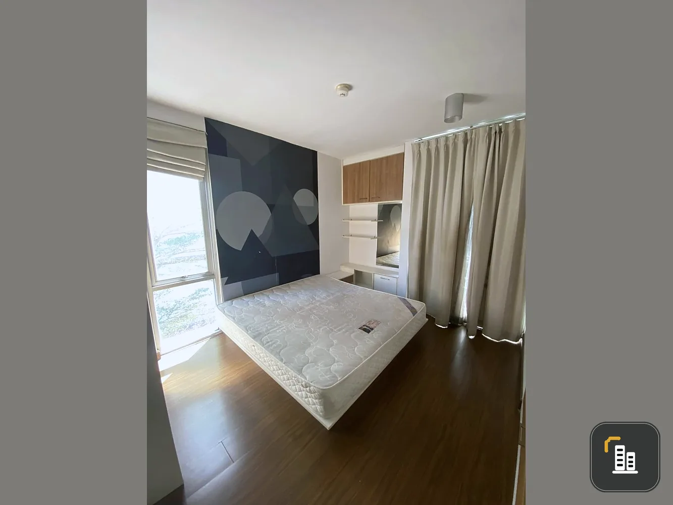 For sale, for rent: Condo The Iris Rama 9 - Srinakarin, corner room, privacy, complete here, book now.