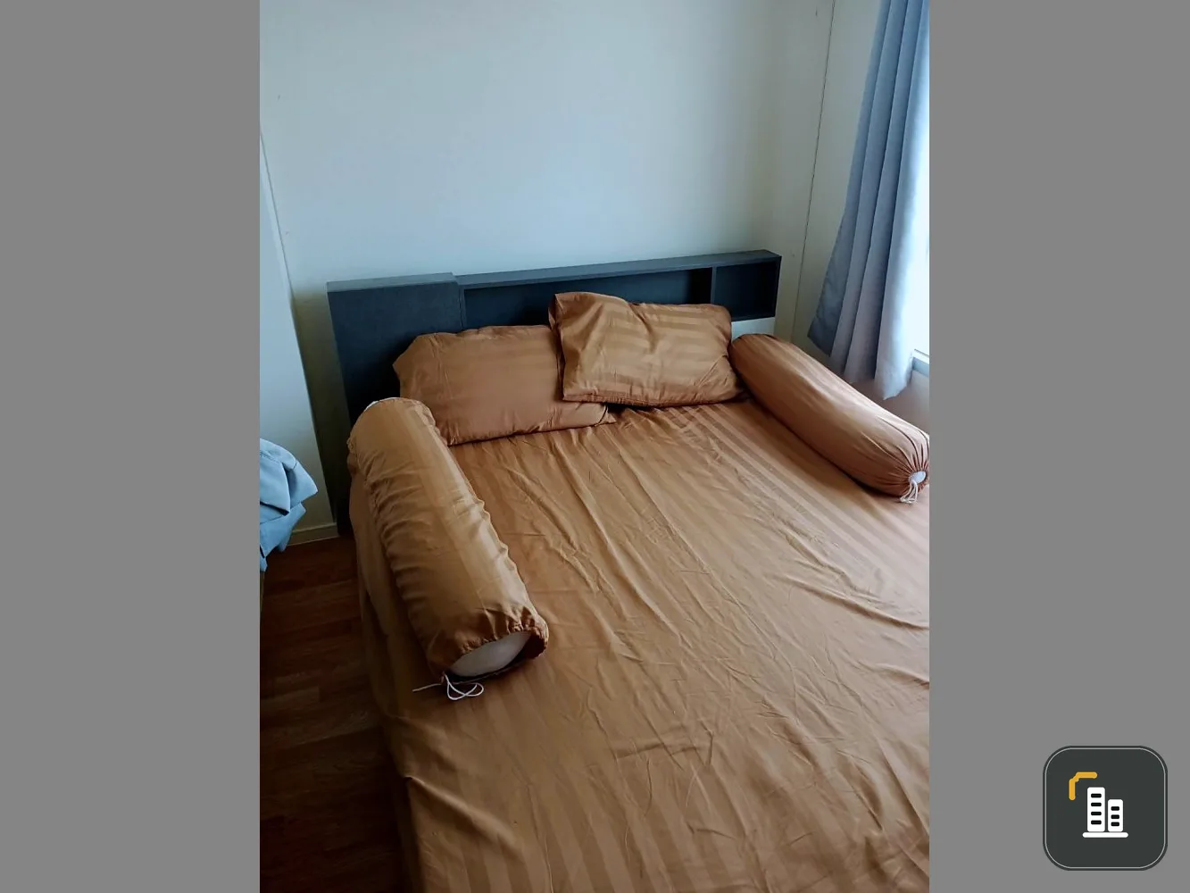 For sale: Lumpini Nawamin Sri Burapha, separated rooms, ready to move in, complete with furniture. Don't postpone booking now.