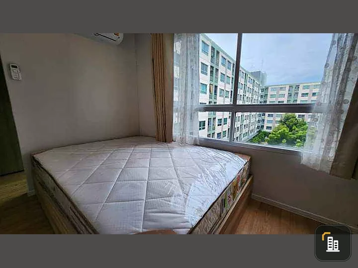 For rent: Lumpini Ville On Nut 46, 5th floor, beautiful garden view, corner room, very private. Plenty of usable space. Book now.