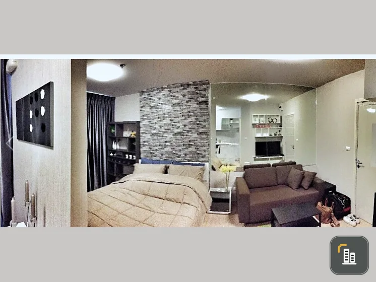 Condo for sale Fuse Sense' Bangkae Studio, open view, no tall buildings. Just carry your bag and move in. Reserve quickly.