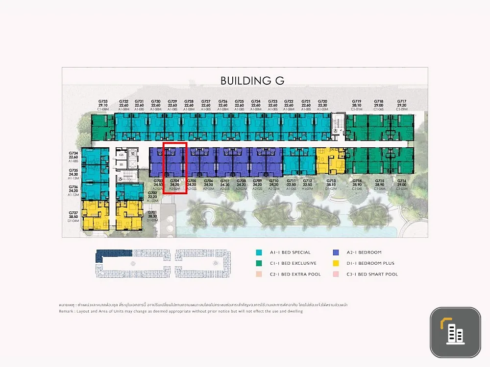 Selling down payment Cave Town Island, 7th floor, pool view, good project, nice location, book now, don't miss it.