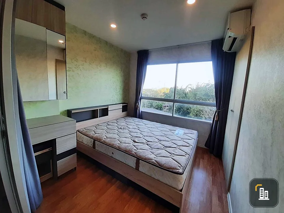 For sale: Lumpini Ville Sukhumvit 76, 4th floor, separated rooms. Fully furnished, all in one place, hurry and reserve now.