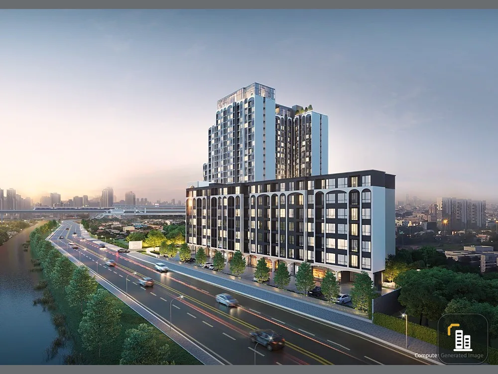 Selling down payment Modiz Vault Kaset - Sripatum, 1 bedroom, 1 bathroom, 6th floor, open view, buy quickly, don't miss this room.