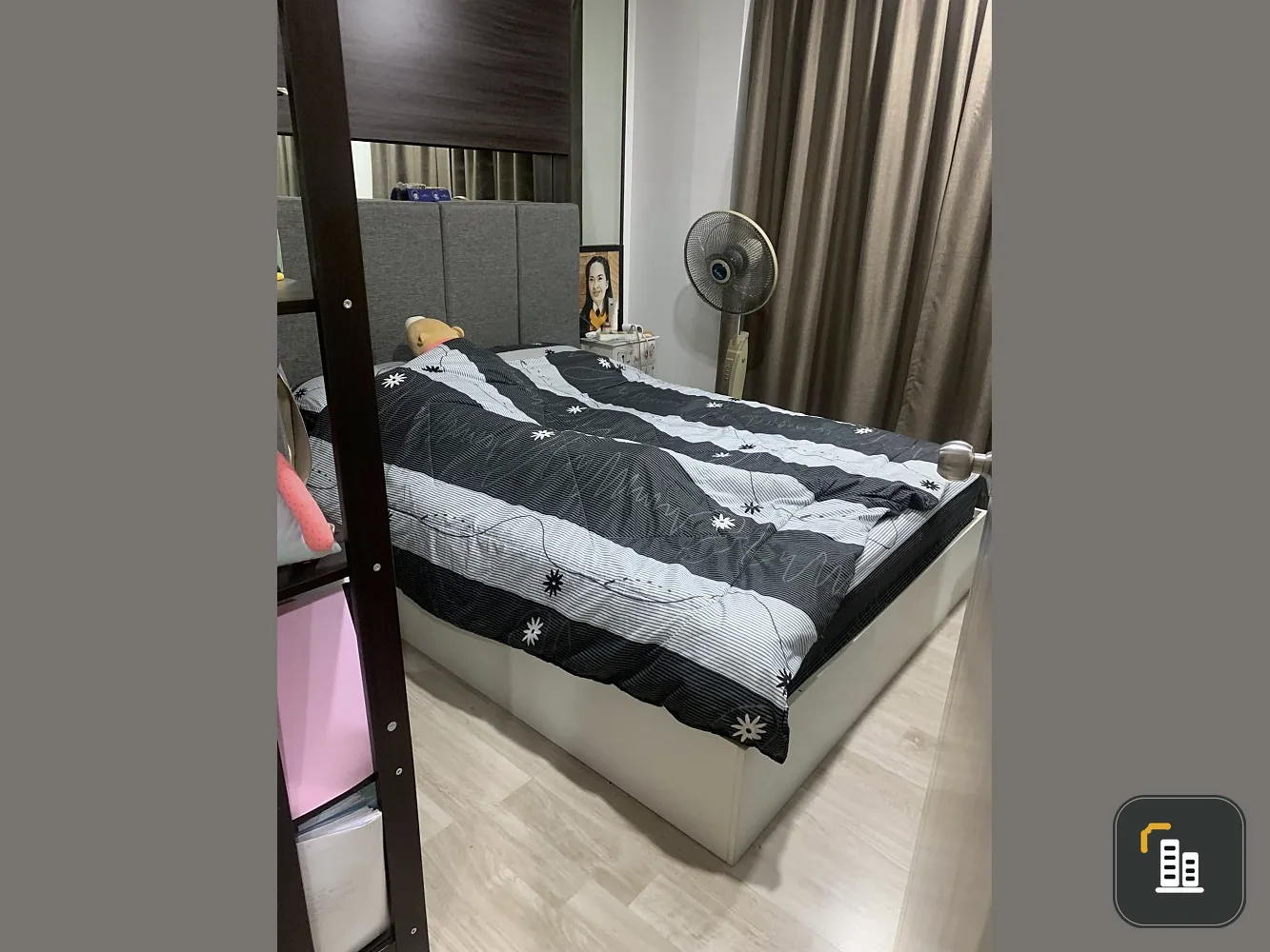 Condo for sale, D MARK condo@sutthisan, 1 bedroom, 1 bathroom, fully furnished, just carry your bags and move in.