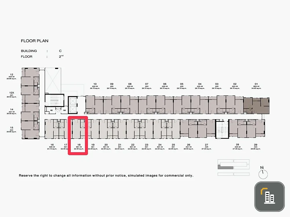 Selling down payment New Cross Khu Khot Station, 2nd floor, good project, great investment. If interested, hurry and reserve now. Don't wait. Hurry.