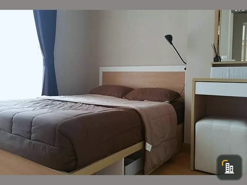 For rent, Ratchada Orchid, 17th floor, beautiful room, fully furnished + electrical appliances!! Hurry up, wait a minute!!!