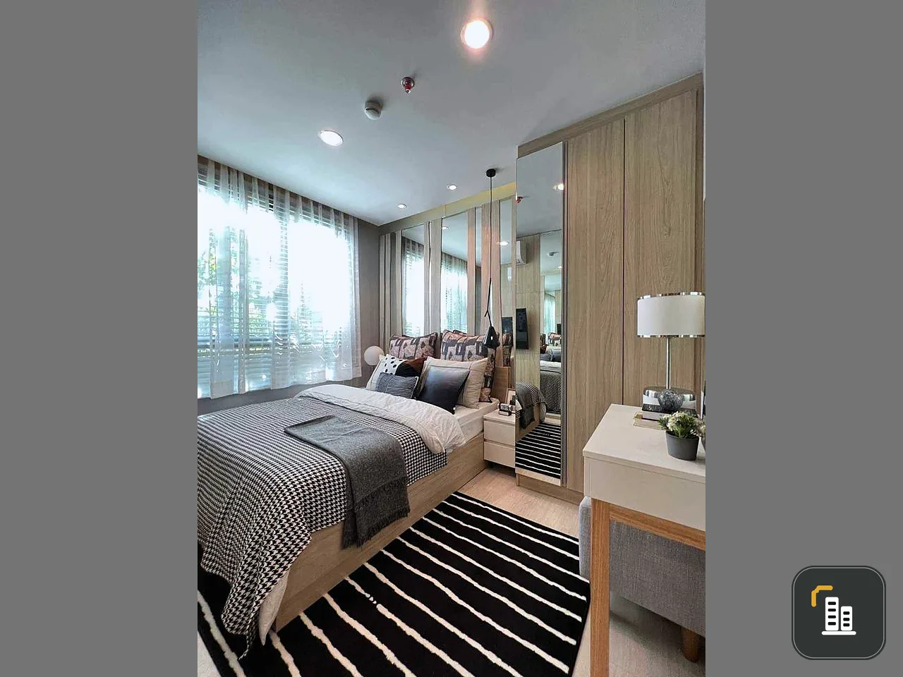 Down payment for sale, New Connex Condo, Don Mueang, 10th floor, high view, great price, hurry and become an owner here.