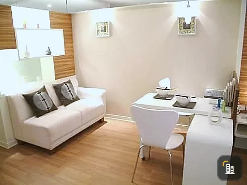For sale Lumpini Place Rama 3-Riverview, simple decorated room. Fully furnished Good like this, don't wait, reserve now.