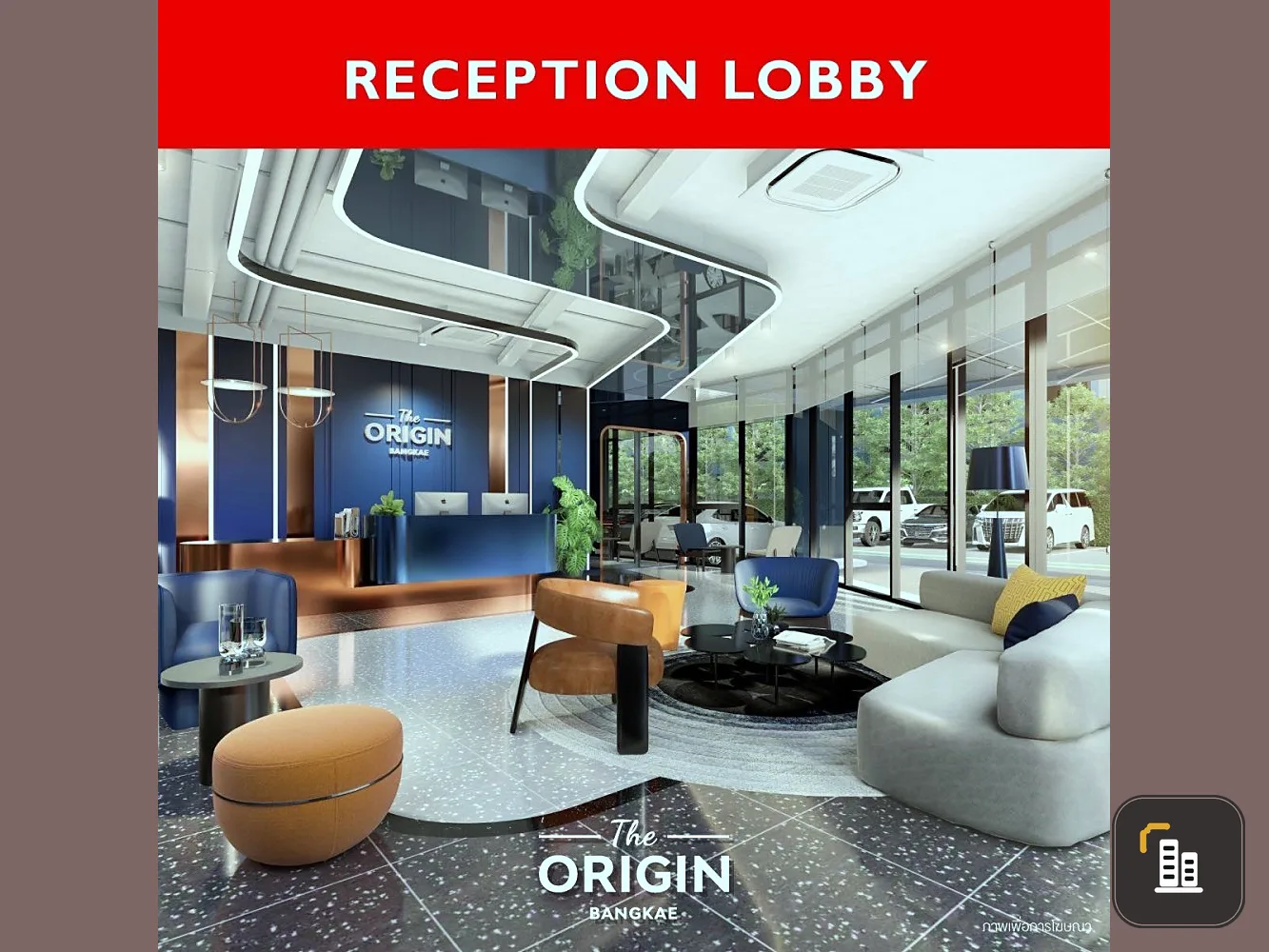Selling a reservation for The Origin Bang Khae, spacious room, 3rd floor, whether you want to buy for yourself or as an investment, the price is very