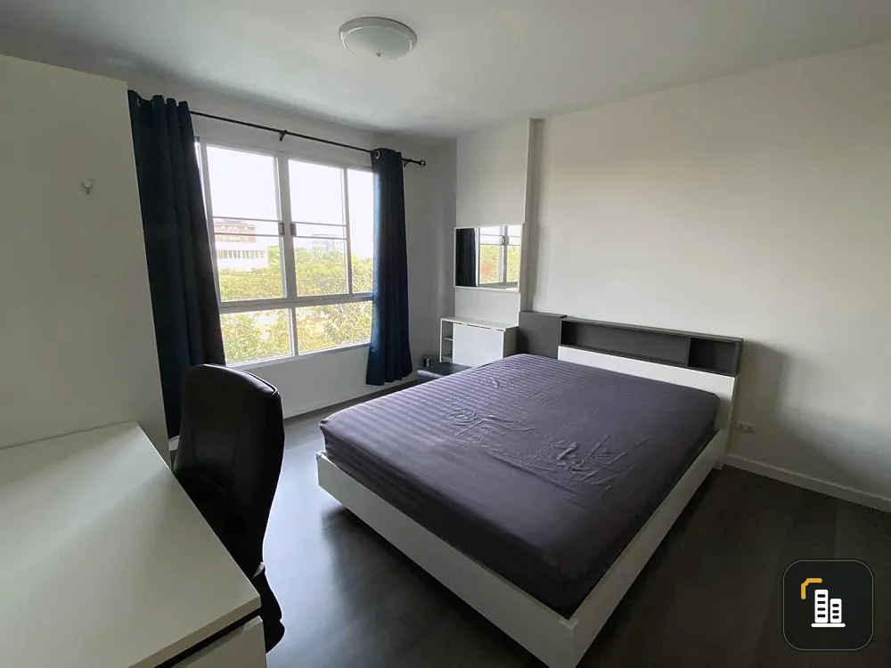 For sale, for rent!! Condo D Condo Campus Resort ABAC Bangna Abac, fully furnished, ready to move in, book now!!
