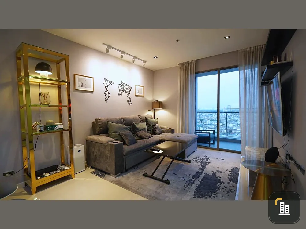 Star View for sale, built-in furniture, 2 bedrooms, with private elevator. If interested, hurry and reserve quickly. Before it slips out of hand
