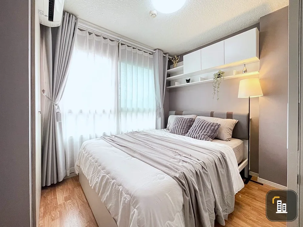 For sale Lumpini Ville On Nut-Lat Krabang, 2 rooms, well decorated, minimalist style, very livable, can't reserve now.
