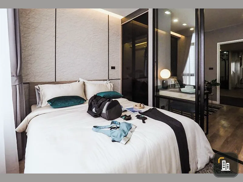 Condo for sale down payment Groove Ratchada-Rama9. In a great location, in the heart of the city, charming, lively, don't miss it.