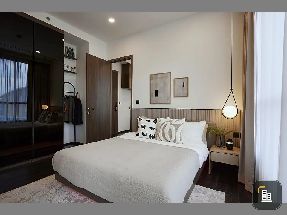 Park Origin Thonglor for sale, beautifully decorated, looks warm, fully furnished, great price, reserve now.