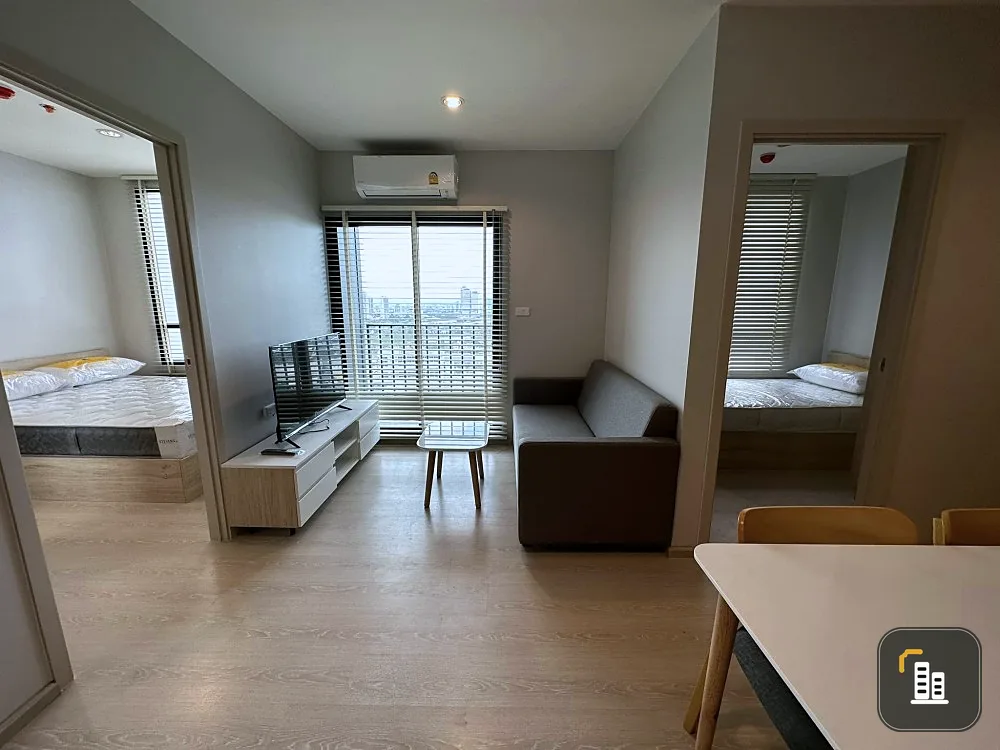 For sale: Nue Noble Srinakarin-Lasalle, 33rd floor, open view, comfortable to the eyes, room divided into proportions. Fully furnished, book now