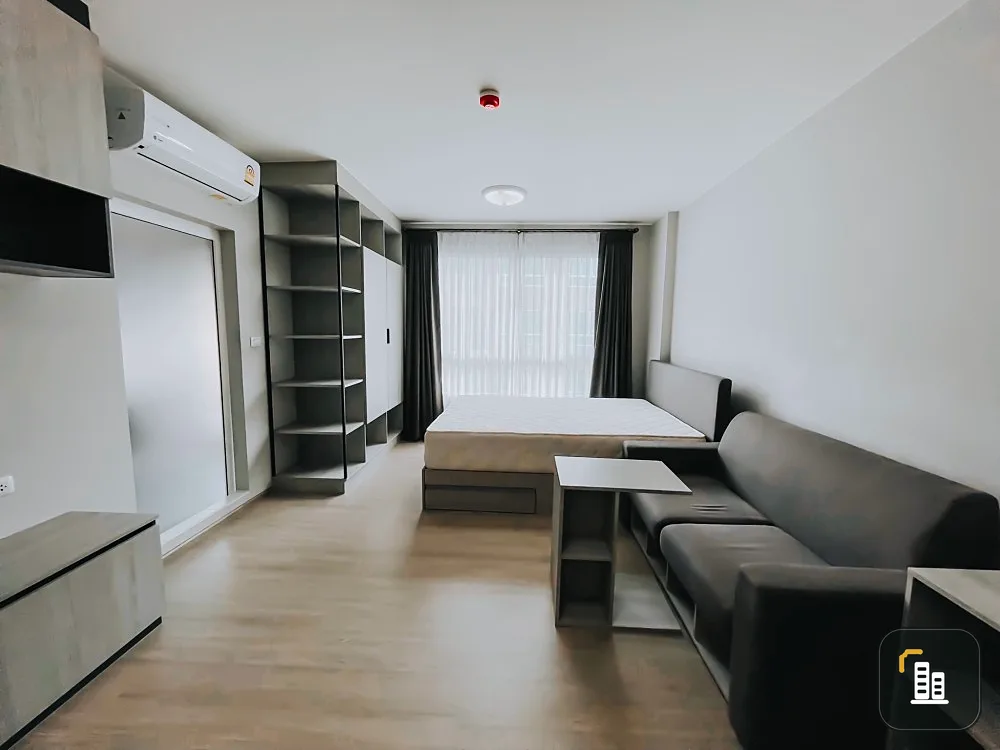 For sale: D Condo Campus Kamphaeng Saen, studio room, 7th floor, comes with complete amenities. Book now.