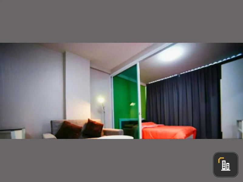 For rent, Garden Asoke-Rama 9, nice decorated room, near Show DC department store, beautiful condo in Rama IX area.